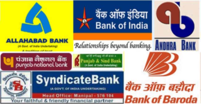 Indian banks with their chairman names